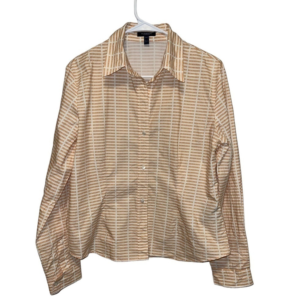 Burberry Women Fitted Shirt Size 14